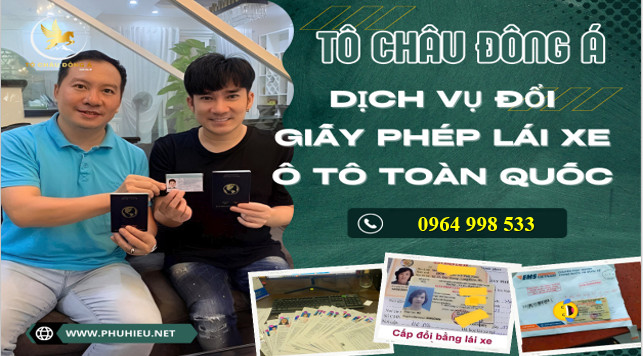 Tô châu đông á Đổi,gia hạn bằng lái xe nhanh rẻ số 1 Quảng Bình